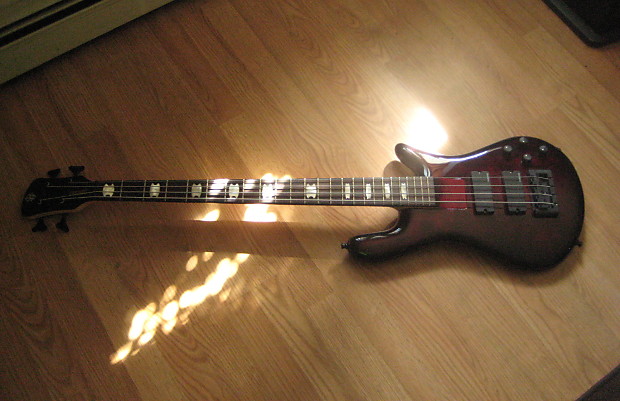 Spector Euro Rebop 4 DLX Black Cherry Burst Bass | Reverb