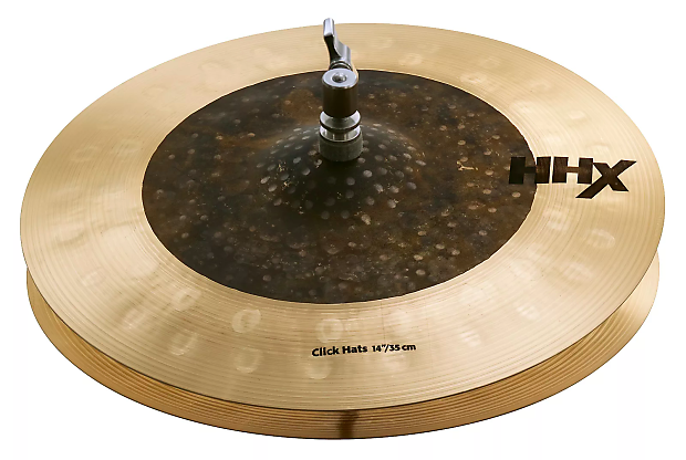 Sabian 14" HHX Click Hi-Hat Cymbals (Pair) image 2
