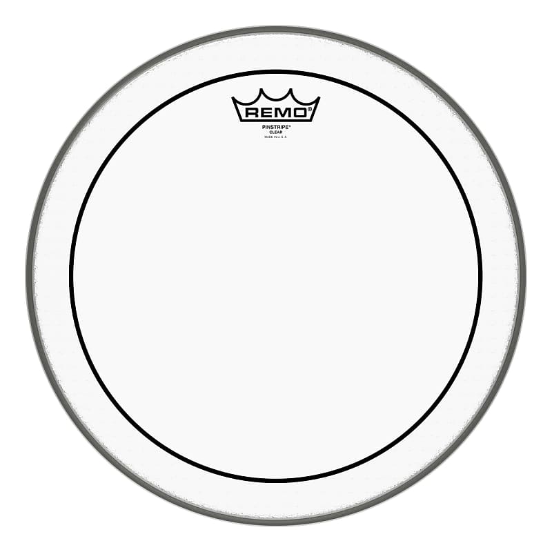 REMO Pinstripe Clear 14" Drumhead image 1