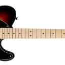 Fender Squier Affinity Telecaster, Maple bord, Black Pickguard, 3-Color Sunburst