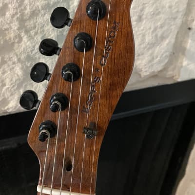Kopp's Custom Guitars Telecaster  2018 Purple Heart, Paduke, Lacewood, Mahogany image 6