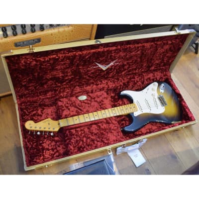 Fender 57 Stratocaster Custom Shop Relic 2-color sunburst image 11