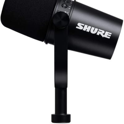 Shure MV7 Podcast Dynamic Microphone w/ USB & XLR - Black - MV7-K-U image 2