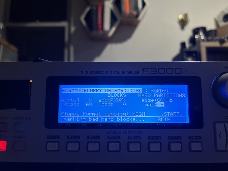 Akai S3000XL MIDI Stereo Digital Sampler 1996