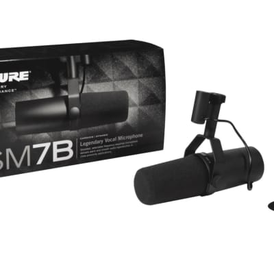 Shure SM7B Dynamic Vocal Microphone CLOUDLIFTER BUNDLE image 4