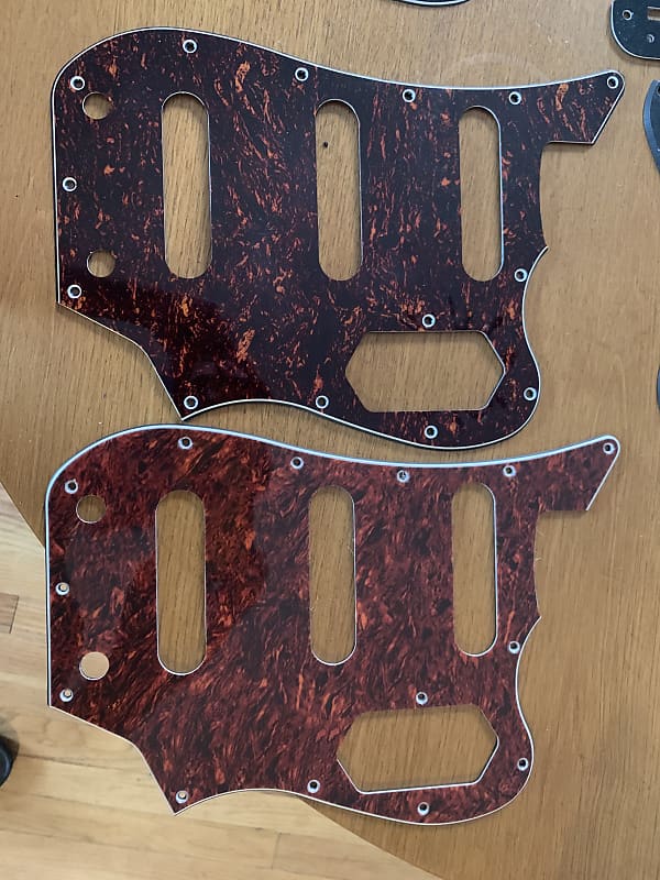 Fender Bass VI Tortoise Pickguard red Reverb