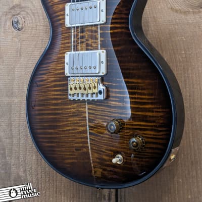Paul Reed Smith PRS Core Santana Retro Electric Guitar Black Gold Burst 10-Top w/HSC image 9