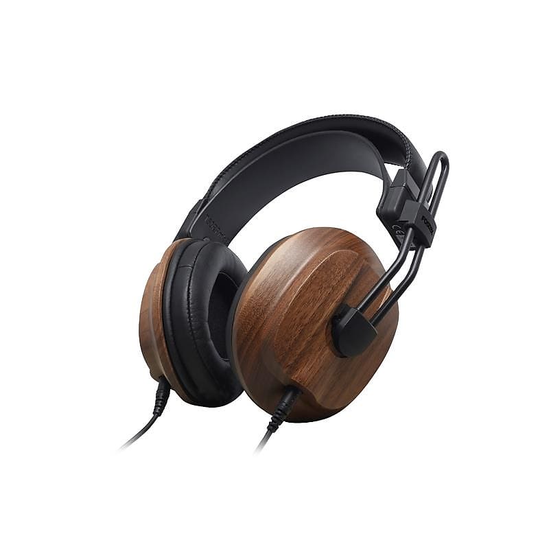 FOSTEX T60RPmk2CL (Recording Monitor Headphones) (Fostex) (Solid Black Walnut Housing)  			