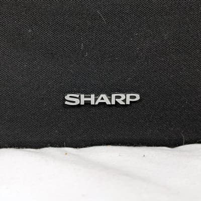 Vintage Pair of Sharp CP-2700P Floor Speakers - 25 Watts - Woodgrain image 4
