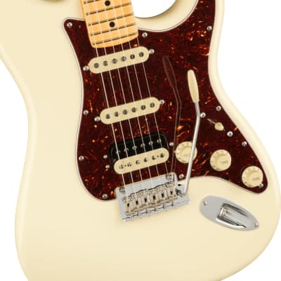 Fender American Professional II Stratocaster HSS. Maple Fingerboard, Olympic White image 2