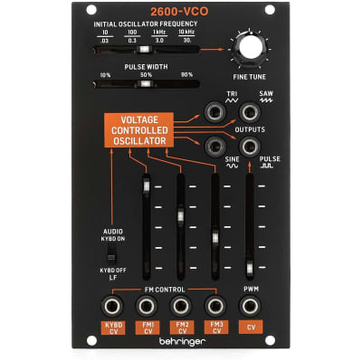 Behringer 2600-VCO Legendary Analog VCO Module for Eurorack