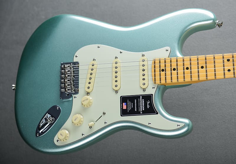 Fender American Professional II Stratocaster - Mystic Surf Green w/Rosewood image 1