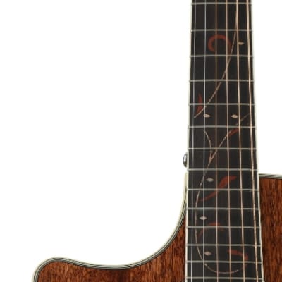 Ibanez AE245L-NT AE Series 6 String LH Acoustic Electric Guitar - Natural High Gloss image 4