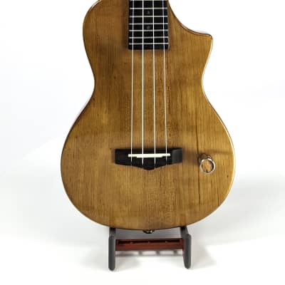 Big Island E-Ukulele Longneck EUL SMP N 2023 - Natural Spalted Maple image 7