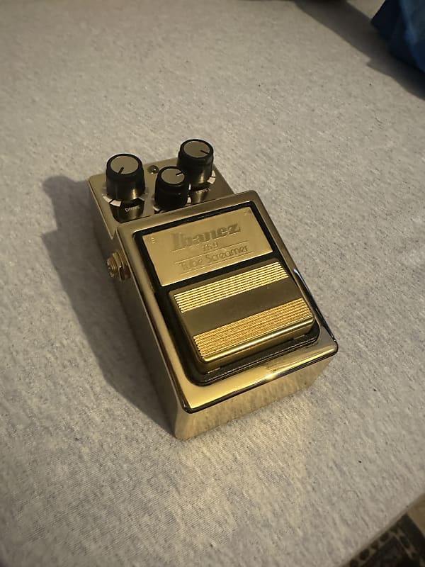 Ibanez Tube Screamer ゴールド 限定モデル Ibanez TS9 Tube Screamer Limited Edition Gold Finish – South