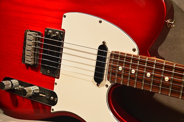 1994 Fender American Telecaster Plus Guitar Red Lace Sensor Pickups Radiohead