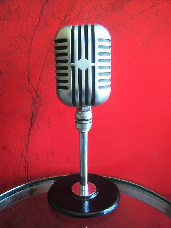 Microphone vintage Oktava MD-382 Soviet Studio 1991 vintage home décor  Microphone de concert Mini microphone de bureau Microphone dynamique -   France