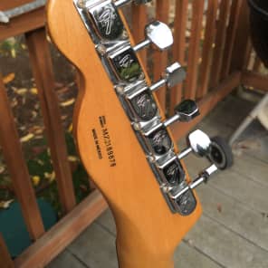 Fender Telecaster Custom 72 reissue MIM sunburst rosewood neck image 9