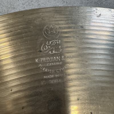 Zildjian K 13β hihat Cymbals image 4