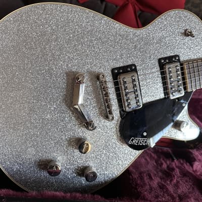 Gretsch G6229 Players Edition Jet BT with V-Stoptail 2019 - Present - Silver Sparkle for sale