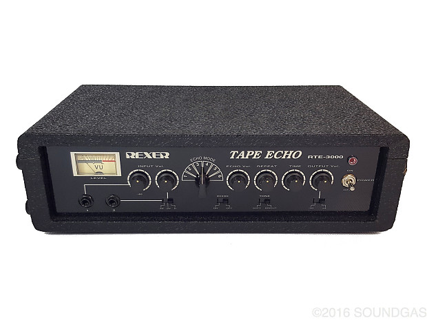 Rexer RTE-3000 動作確認済み・テープ交換済み テープエコー Rexer RTE-3000 動作確認済み・テープ交換済み テープエコー