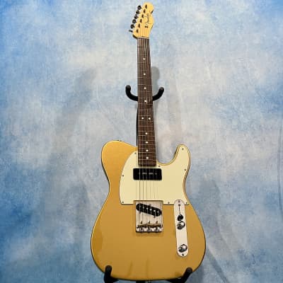 2021 Fender FSR Hybrid II Telecaster Mystic Aztec Gold P90