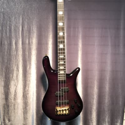 Spector Euro4 LT VFG Electric Bass Guitar Weight Relieved with Gig Bag Violet Fade Gloss image 1