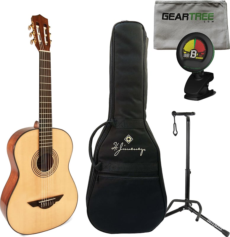 H. Jimenez Voz Fuerte (Powerful Voice)  LG1 Acoustic Guitar w/ Gig Bag image 1