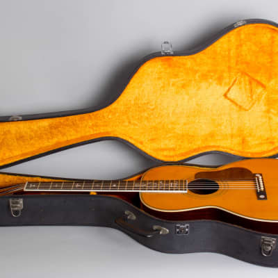 Regal  Concert Size Custom Built Flat Top Acoustic Guitar,  c. 1928, ser. #4041, black hard shell case. image 10