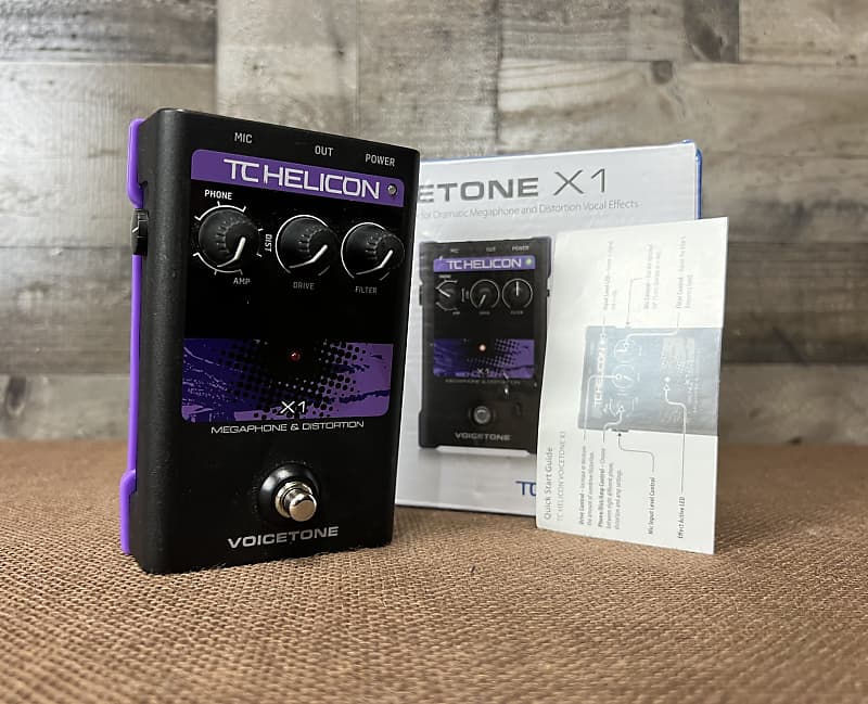 TC Helicon VoiceTone X1 Megaphone & Distortion | Reverb