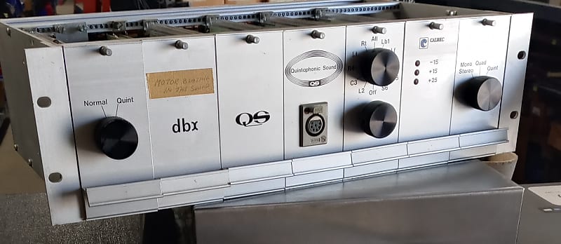 DBX Quintaphonic Sound QS Processor Rack 5.1 - Silver  			