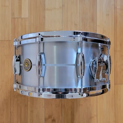 Snares - Gretsch 6.5x14 USA Custom Solid Aluminum Snare Drum image 2