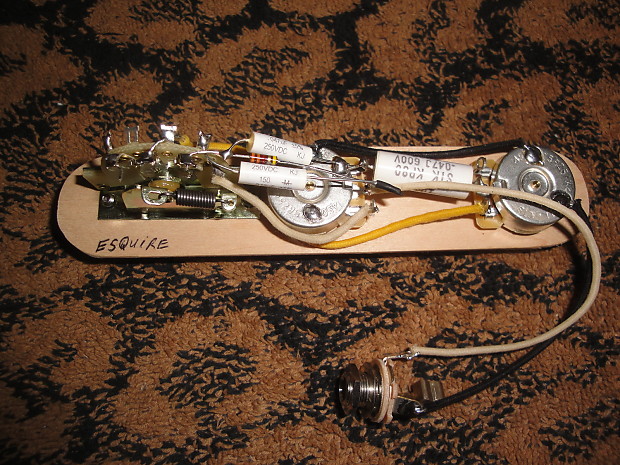 Fender esquire hot sale wiring harness