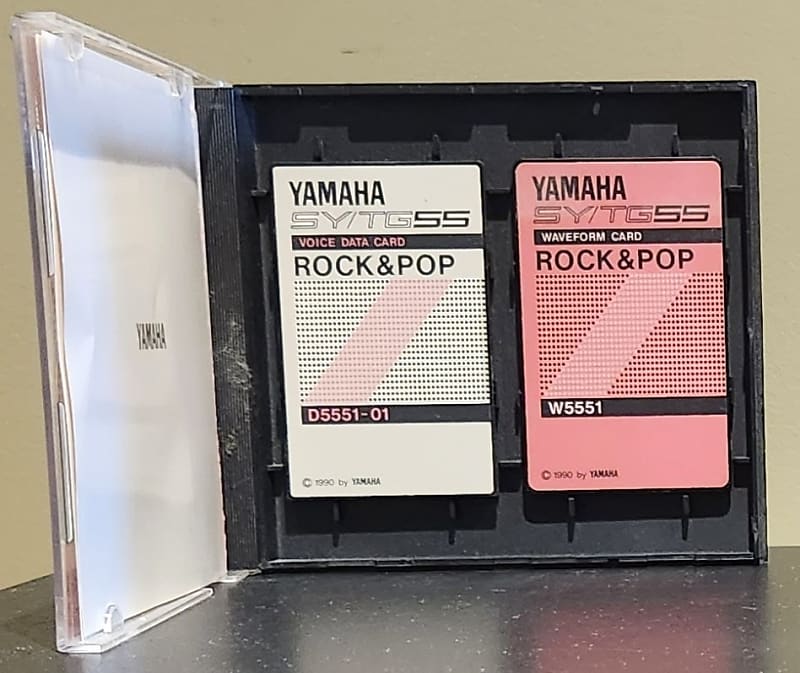 Yamaha SY/TG55 Sound Card-Rock & Pop