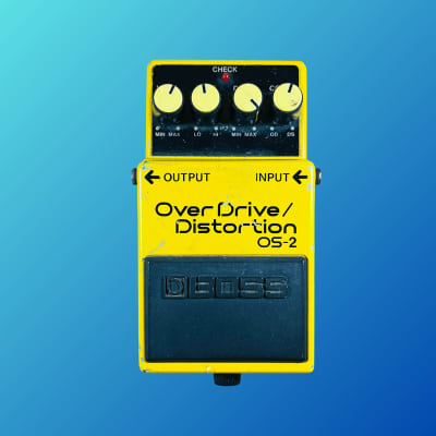 AYA's Selection 　BOSS OS-2 Boss OS-2 Overdrive / Distortion Pedal with EBS Patch Cables