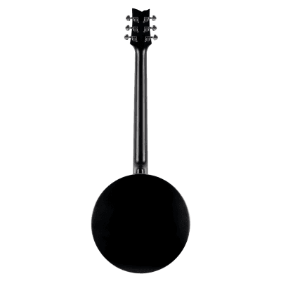 Ortega OBJE356-SBK-L Raven Series Banjo 6 String Lefty Satin Black + Gigbag image 7