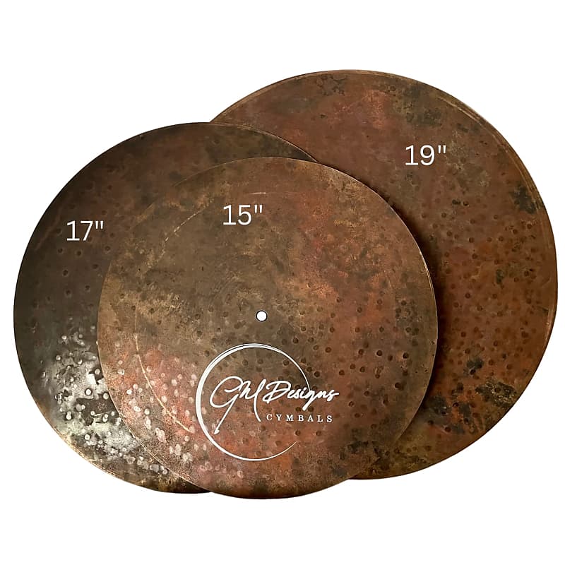 GM Designs 15"/17"/19" Cymbal Stack Recreates the iconic Reverb