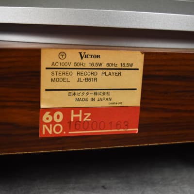 Victor JL-B61R / TT-61 Direct Drive Turntable in Excellent Condition image 20