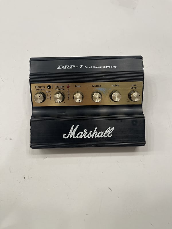 Marshall DRP-1 Direct Recording Pre-amp Headphone / Amp Processor Preamp +  PSU