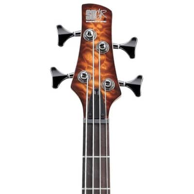 Ibanez SR400EQMDEB 4-String Bass Dragon Eye Burst image 3