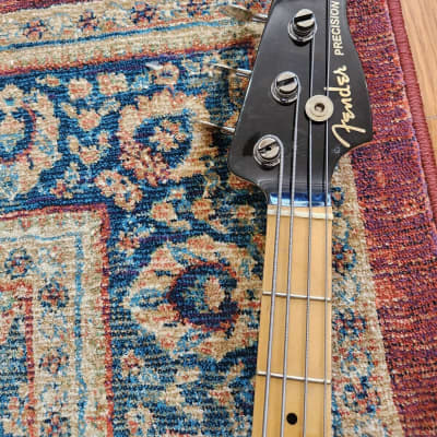 Fender American Precision bass neck Warmoth body EMG Music Man Hipshot tuners Gotoh bridge Gator case image 7