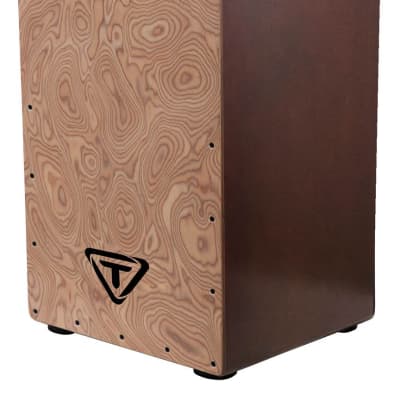 Tycoon Vertex Series Cajon w/ Siam Oak Body & Makah Burl Front