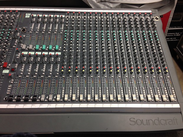 Soundcraft SM12 40x12x2 mixer