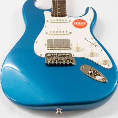Squier Limited-edition Classic Vibe '60s Stratocaster HSS Electric Guitar - Lake Placid Blue image 2