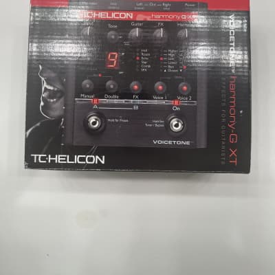 TC Helicon Voicetone Harmony G XT Vocal Effect Processor Pedal +