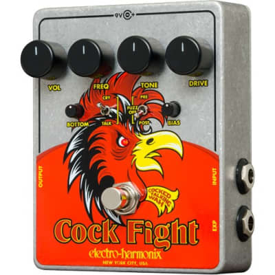 Electro-Harmonix Cock Fight Next Step Cocked Talking Wah Pedal for sale