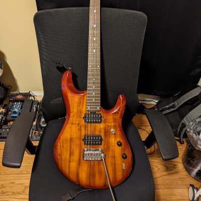 Sterling by Musicman JP100D-MKOA John Petrucci Vintage Burst with