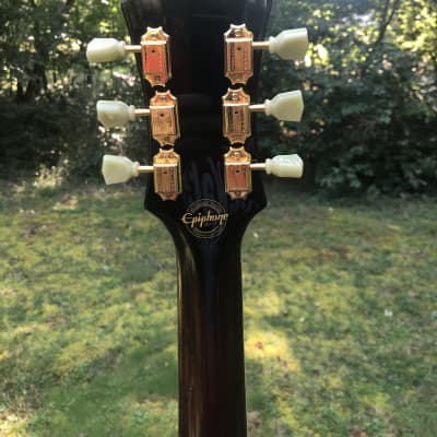 Epiphone Johnny A Signature Custom Outfit 2018 - 2019 - Sunset Glow Gloss image 8