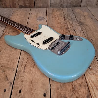 Fender Mustang 1966 - Mustang Blue image 9