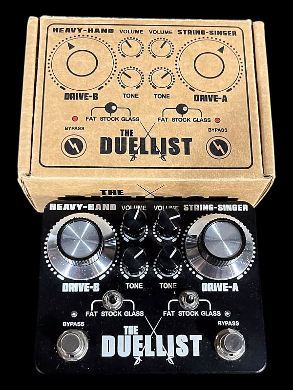 King Tone Guitar The Duellist V3 with External Dip Switches | Reverb